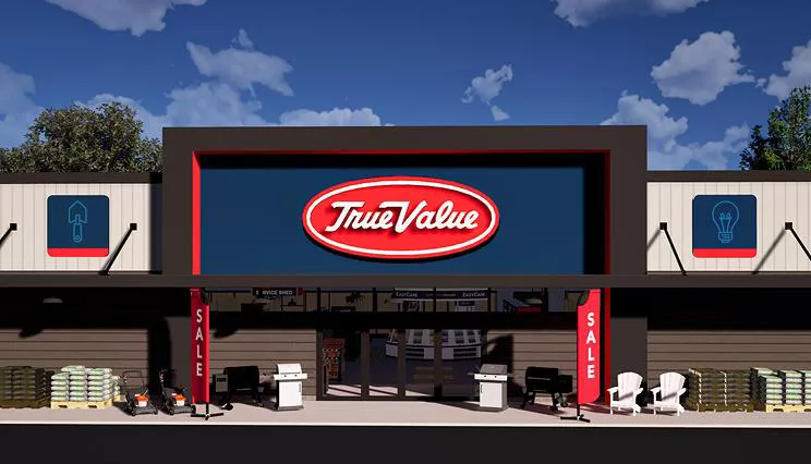 True Value Hardware pop-up market